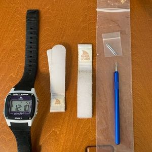 freestyle classic shark watch with 2 straps unisex